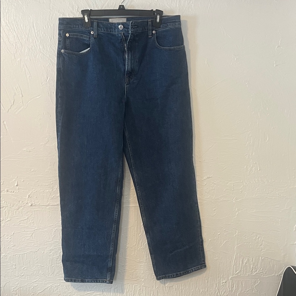 Everlane Women's Relaxed Jeans in Deep Indigo